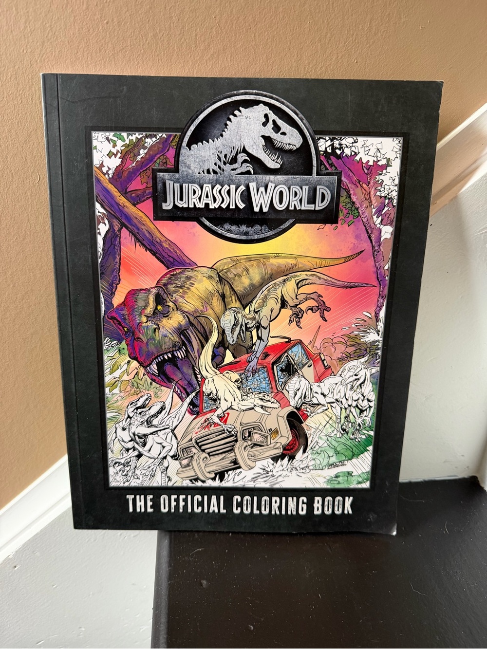 Jurassic world Official coloring book